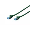 Cable de red Digitus CAT 5e SF/UTP RJ-45 5m verde