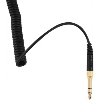 Cable de repuesto recto para Beyerdynamic DT 770 PRO, negro