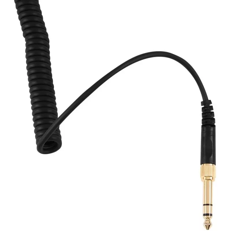 Cable de repuesto recto para Beyerdynamic DT 770 PRO, negro