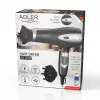 Secador de pelo Adler AD 2248gc 2200W — iónico, 2 velocidades, 3 temperaturas, aire frío, difusor, concentrador, cable de 1,8 m