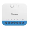 Controlador/dimmer mini inteligente Zigbee Sonoff MINI-ZBDIM de pared para iluminación – módulo en línea compacto