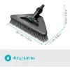 Gardena Cleansystem cepillo con mango soft flex, 18812-20