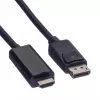 Cable DisplayPort VALUE DP - UHDTV M/M 1 m