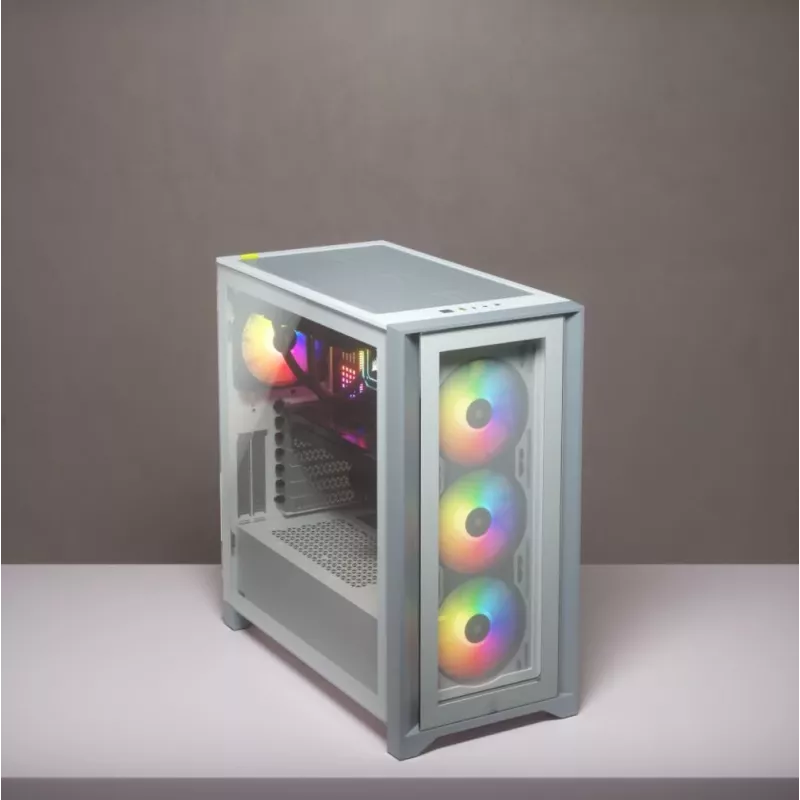 Corsair iCUE 4000X RGB Midi Tower Blanco