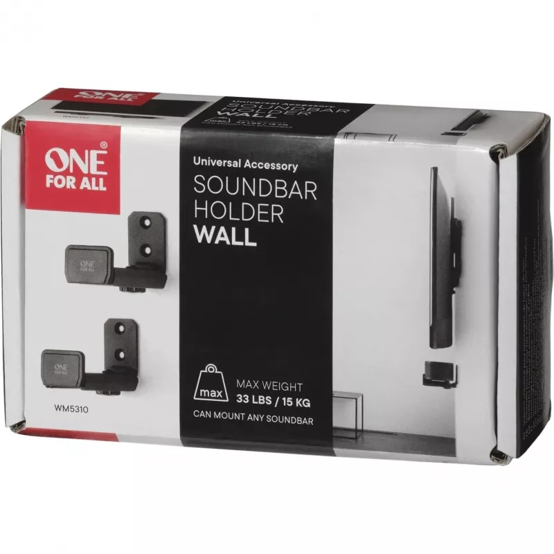Soporte de pared para barra de sonido One for All WM5310 FLAT (WM5310)