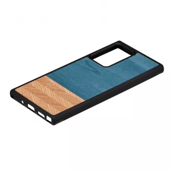 Funda para móvil Man and Wood Galaxy Note 20 Ultra Denim negro