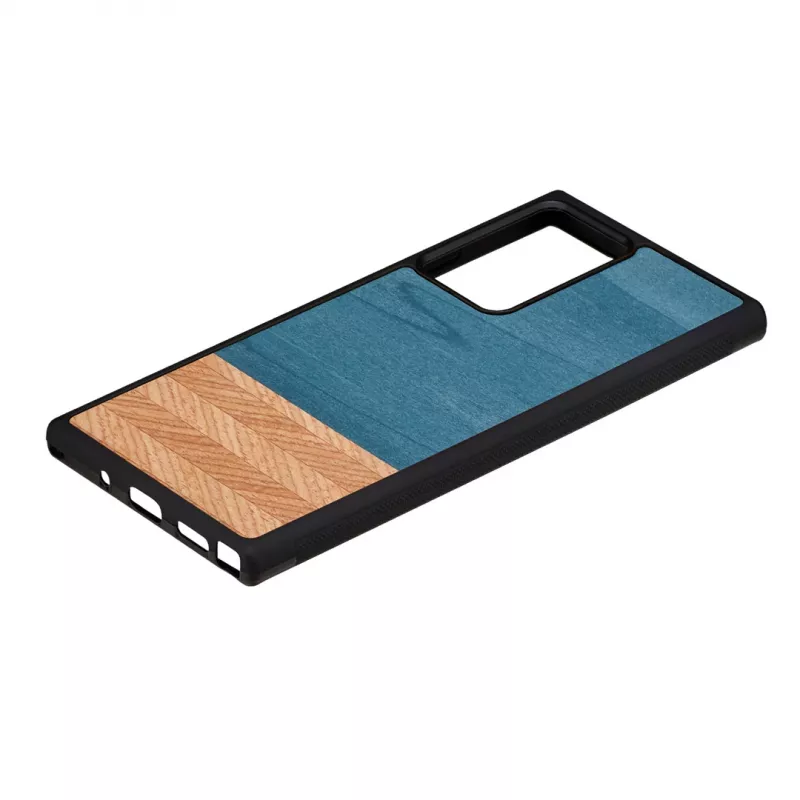 Funda para móvil Man and Wood Galaxy Note 20 Ultra Denim negro