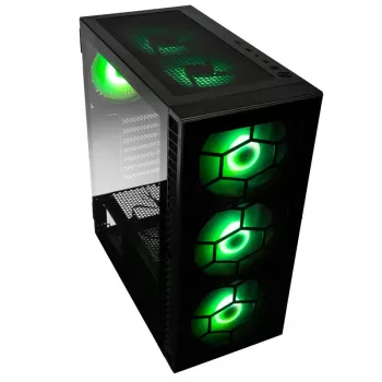 Semitorre Kolink Observatory HF Plus Glass ARGB - negro
