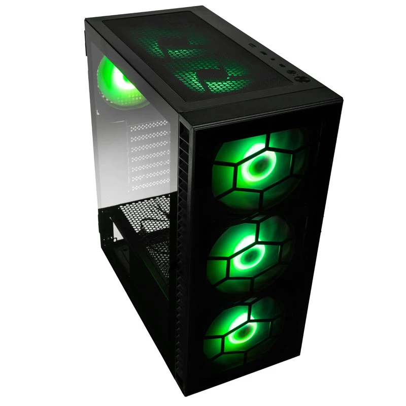Semitorre Kolink Observatory HF Plus Glass ARGB - negro