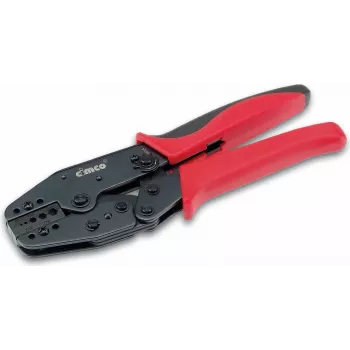 Pinza de crimpar cables Cimco 10 6144 herramienta de crimpado negro rojo