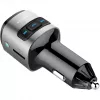 Transmisor FM 4smarts 456201 mechero negro plata AM FM Bluetooth