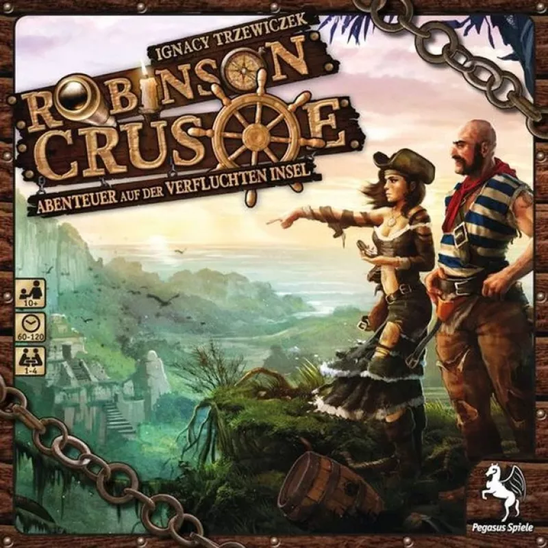 Robinson Crusoe - Adventure on the Cursed Island, juego de mesa