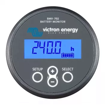 Monitor de batería Victron Energy BMV-702 para sistemas de 12V, rango de medición hasta 500A