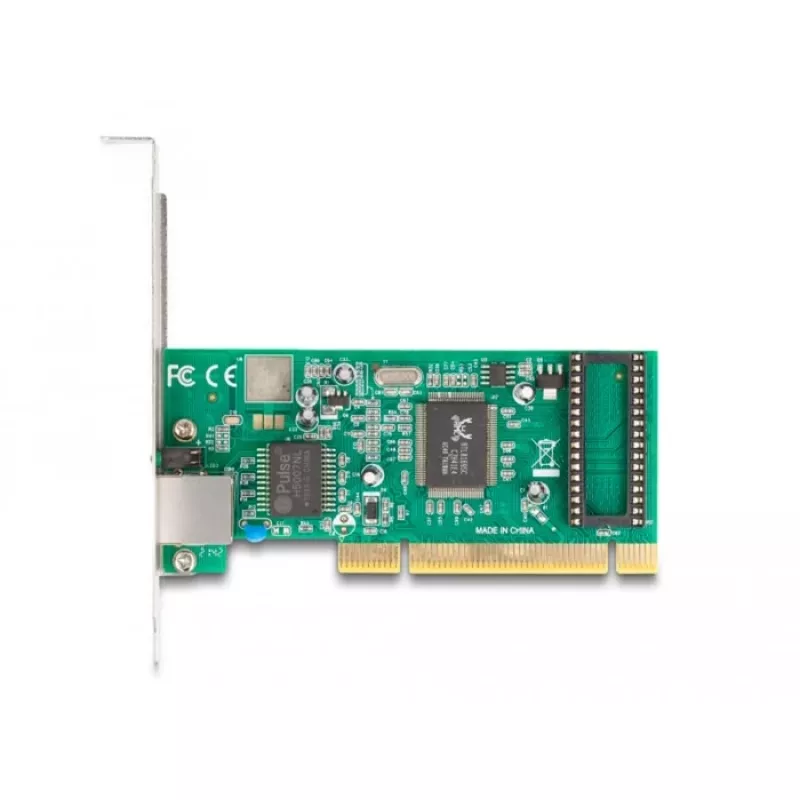 Tarjeta PCI DeLOCK a 1 x RJ45 Gigabit LAN RTL perfil completo y bajo