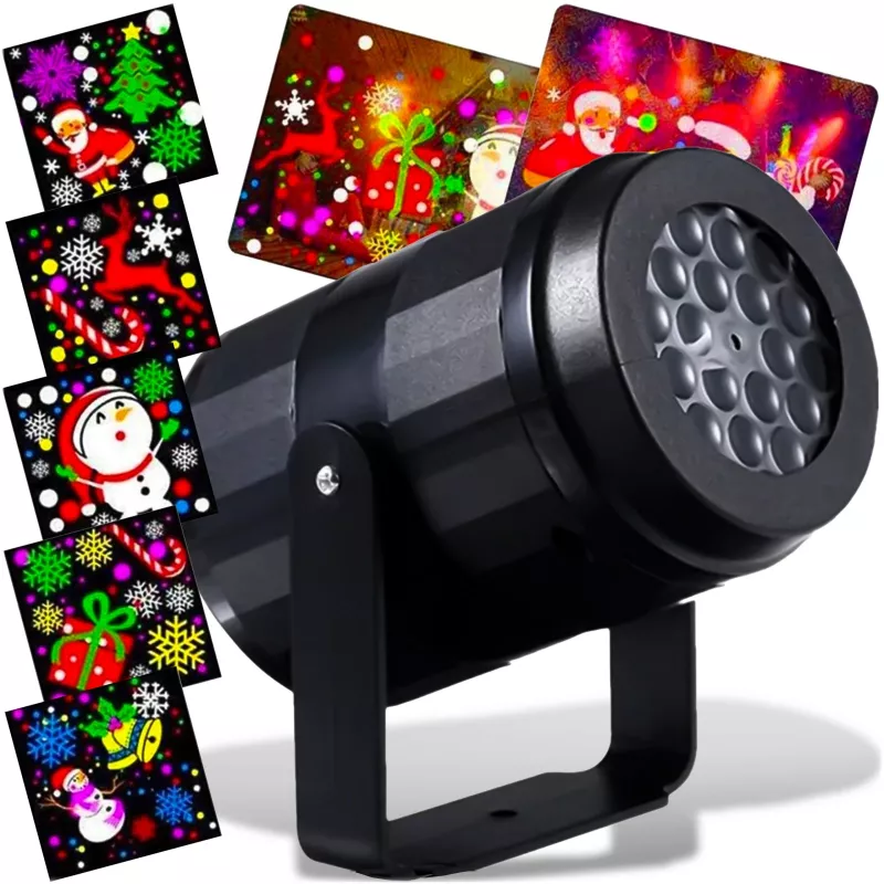 Proyector láser LED navideño Extralink EX.73509 para iluminación decorativa del hogar