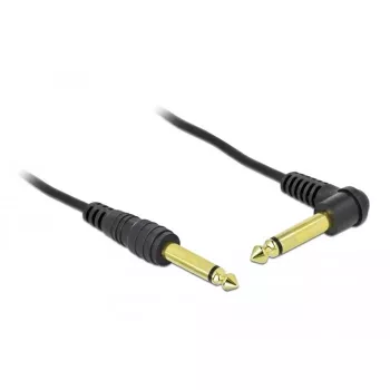 Cable de audio DeLOCK 85939 2m 6,35mm negro