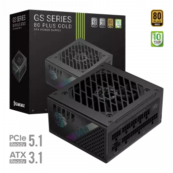 Fuente de alimentación Gamemax, 80 PLUS, Gold | GS 650G | 650 W