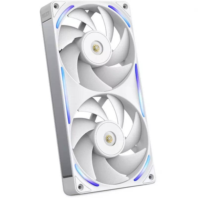 Ventilador de caja para PC NZXT F240X 120 mm blanco, 1 ud., 240 × 120 × 30 mm