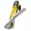 Cúter Stanley FMHT10592-0 negro acero inoxidable amarillo 18 mm de ancho 165 mm de longitud
