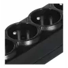 EVER Classic T/LZ09-CLA030/0000 protector contra sobretensiones, 5 tomas, 3 m, 250 V, protección infantil, LED, negro