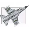 Set de construcción Cobi F-16AM Fighting Falcon, 495 piezas, maqueta a escala