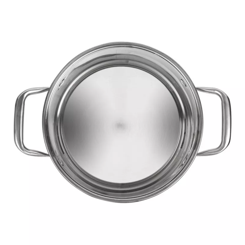 Resto utensilios de cocina Libra 4,6 L redondo acero inoxidable