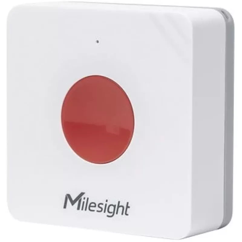 Milesight WS101-868M-SOS botón SOS inteligente LoRaWAN, EU868