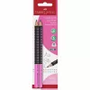 Lápiz FABER-CASTELL Jumbo Grip Two Tone 2xBS BK