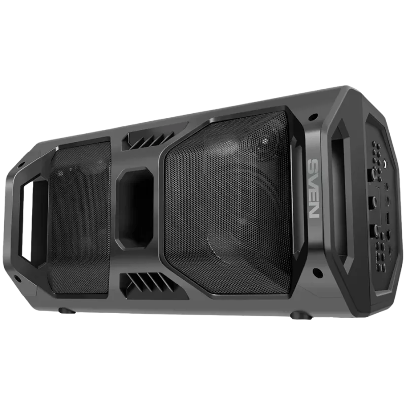 Altavoz SVEN PS-600, negro (50W, TWS, Bluetooth, FM, USB, microSD, pantalla LED, 4000mAh)