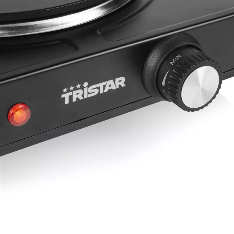 Placa de cocina Tristar | KP-6151 | Número de quemadores/zonas de cocción 1 | Negro | Eléctrica