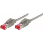 Cable de red Ethernet Tecline 71710 gris