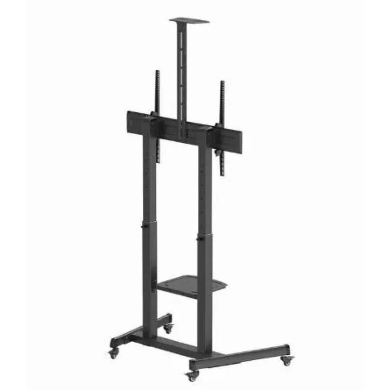 Soporte de suelo para TV GEMBIRD TVS-100T-03 para televisores de 60–100 pulgadas, altura ajustable, soporte universal