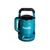 Hervidor de agua a batería DKT360Z, 36 voltios (2x 18 voltios) (azul/negro, sin batería ni cargador, 0,8 litros)