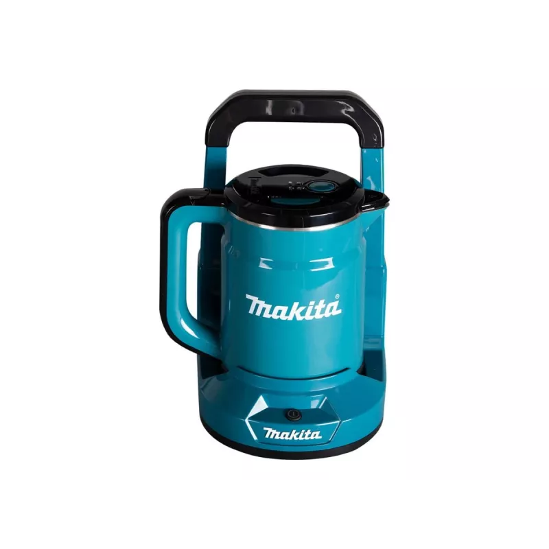 Hervidor de agua a batería DKT360Z, 36 voltios (2x 18 voltios) (azul/negro, sin batería ni cargador, 0,8 litros)