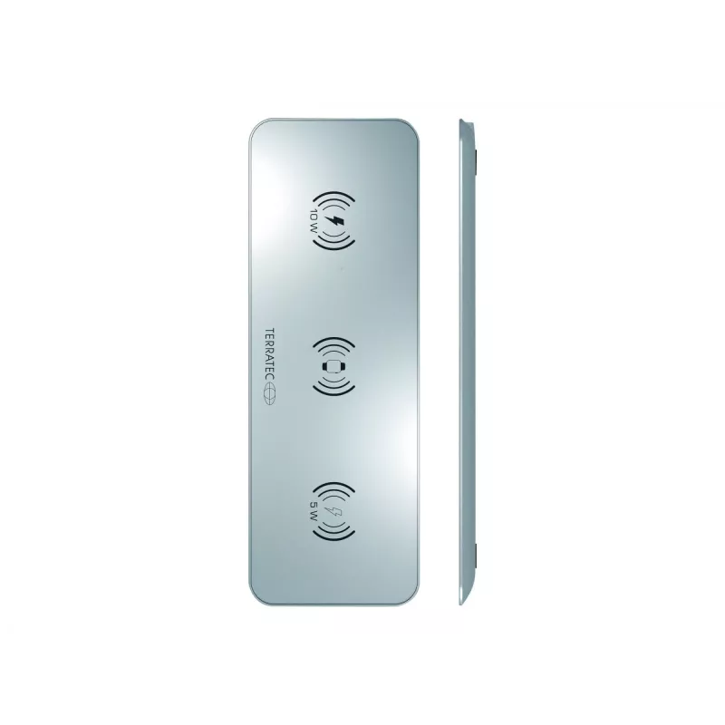 Cargador inalámbrico Terratec ChargeAIR All universal aluminio