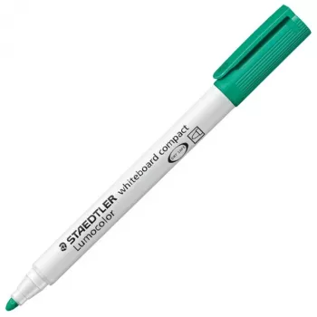 Rotulador Staedtler Lumocolor punta redonda verde 341-5