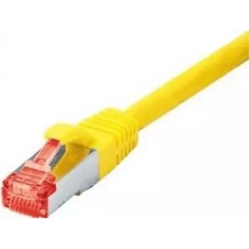Tecline exertis Connect - Cable de red - RJ-45 (M) a RJ-45 (M) - 10 m - Cable SSTP - CAT 6 - libre de halógenos - Amarillo (71510Y)