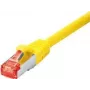 Tecline exertis Connect - Cable de red - RJ-45 (M) a RJ-45 (M) - 10 m - Cable SSTP - CAT 6 - libre de halógenos - Amarillo (71510Y)