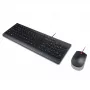 Teclado y ratón Lenovo 4X30L79897 incluidos Universal USB QWERTZ Alemán Negro