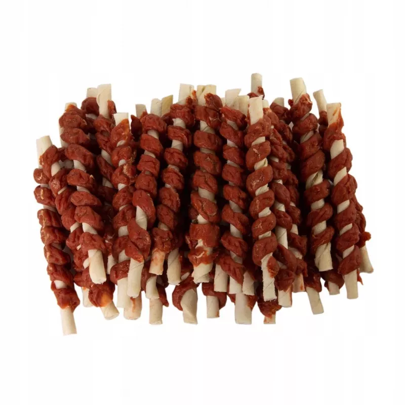 Snacks en stick para perros Hilton Beef & Lamb 500 g — premios de adiestramiento cárnicos con 40 % proteína, 2,5 % grasa