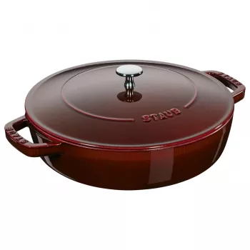 Olla baja de cocción con tapa Staub - 28 cm Grenadyna