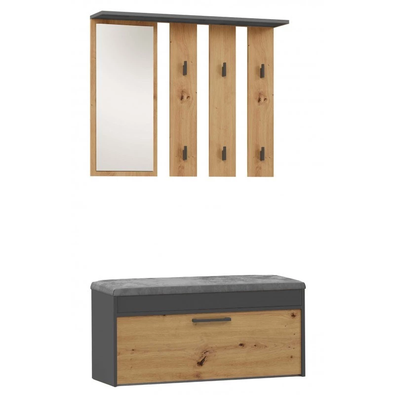 Topeshop GAR PARMA ANT/ART armario recibidor