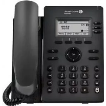 Teléfono VoIP ALCATEL ALE-2 HD Voice Ethernet con HD Voice y conectividad Ethernet