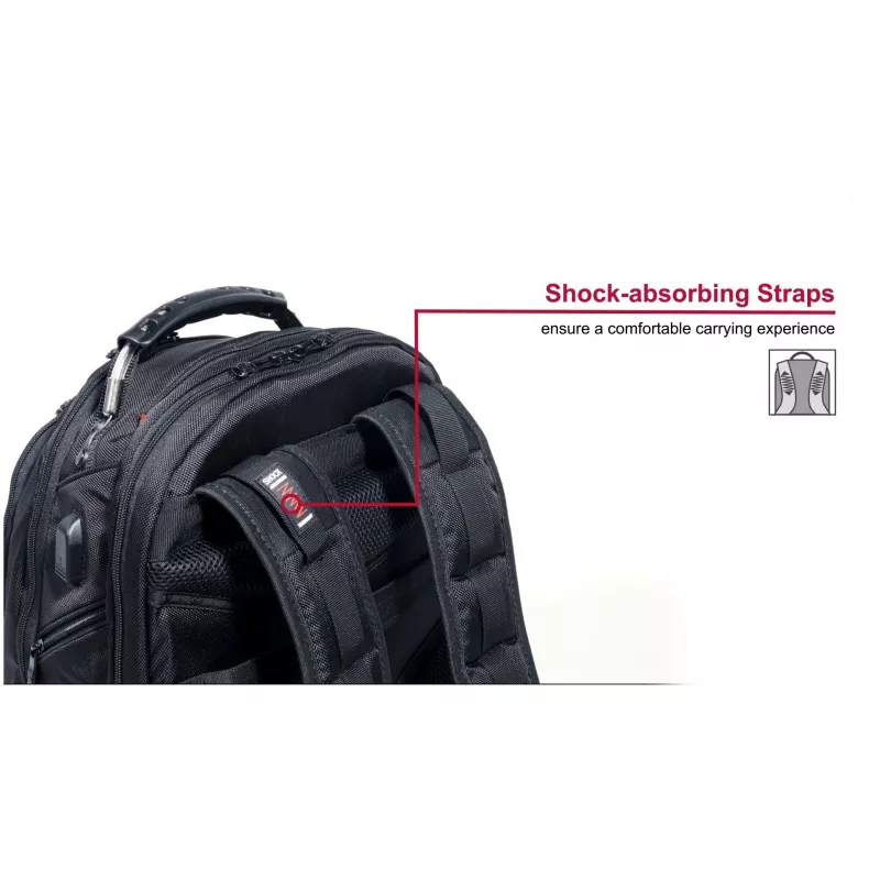 Wenger IBEX Deluxe - Mochila para portátil - 43,2 cm - 35,60 cm (14