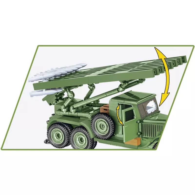 Bloques de construcción COBI BM-13 Katiuska ZIS-6 440 piezas