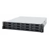 Synology RackStation RS2423+ servidor NAS/almacenamiento en rack (2U) Ryzen Embedded V1780B 8 GB DDR4 0 TB DiskStation Manager Negro, Gris