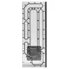 Stealkey Customs SK-Crossflow para Lian Li - O11D XL Evo Distroplate D5/DDC - acrílico
