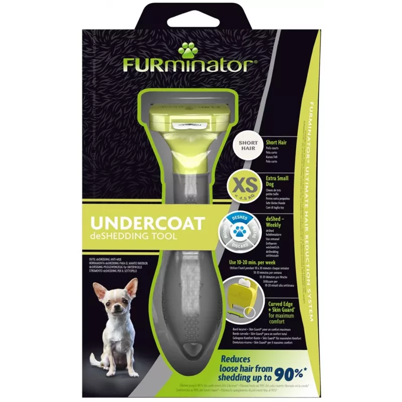 FURminator Toy Dog furminator para perros de pelo corto - XS