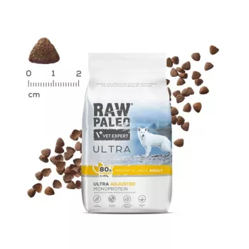 RAW PALEO Ultra Medium&Large Adult Turkey - comida seca para perros - 10 kg