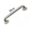 Barra de apoyo estriada de acero inoxidable para el baño 30 cm